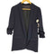 ザラ ZARA ロールアップ ジャケット レディース import:S